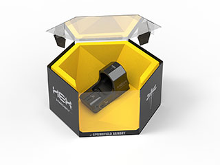 HEX Dragonfly in packaging with top of box open